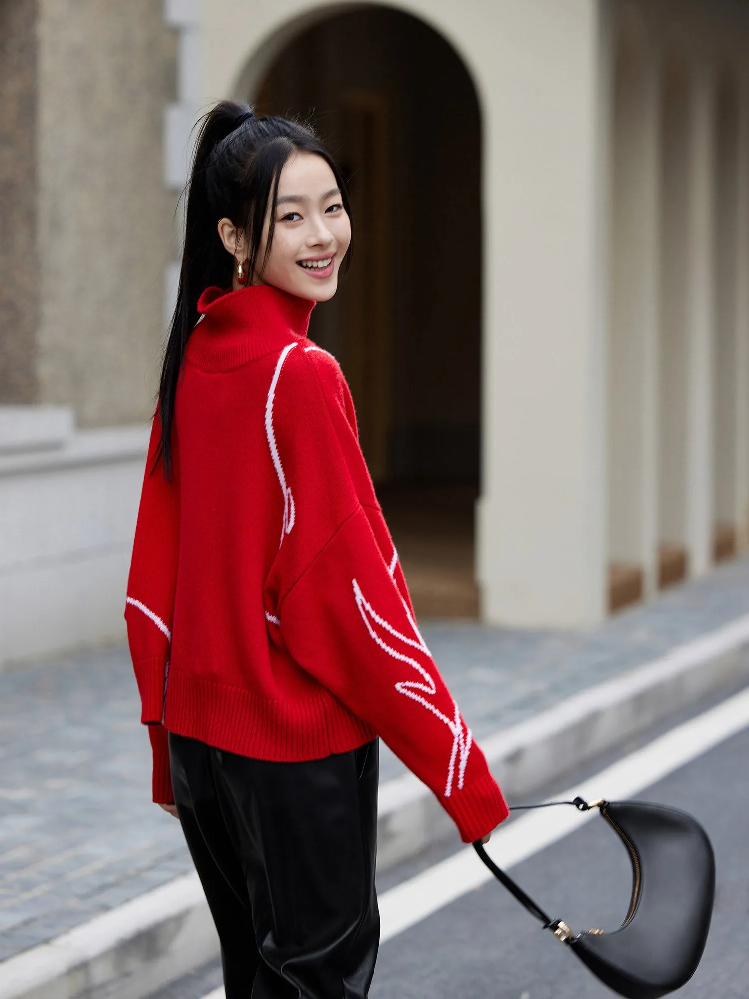 EP YAYING Wool Sweater